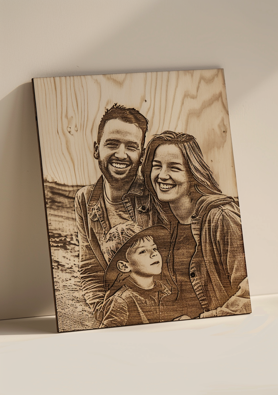 Fotka na dřevo A5 (15 x 21 cm) - Image 3